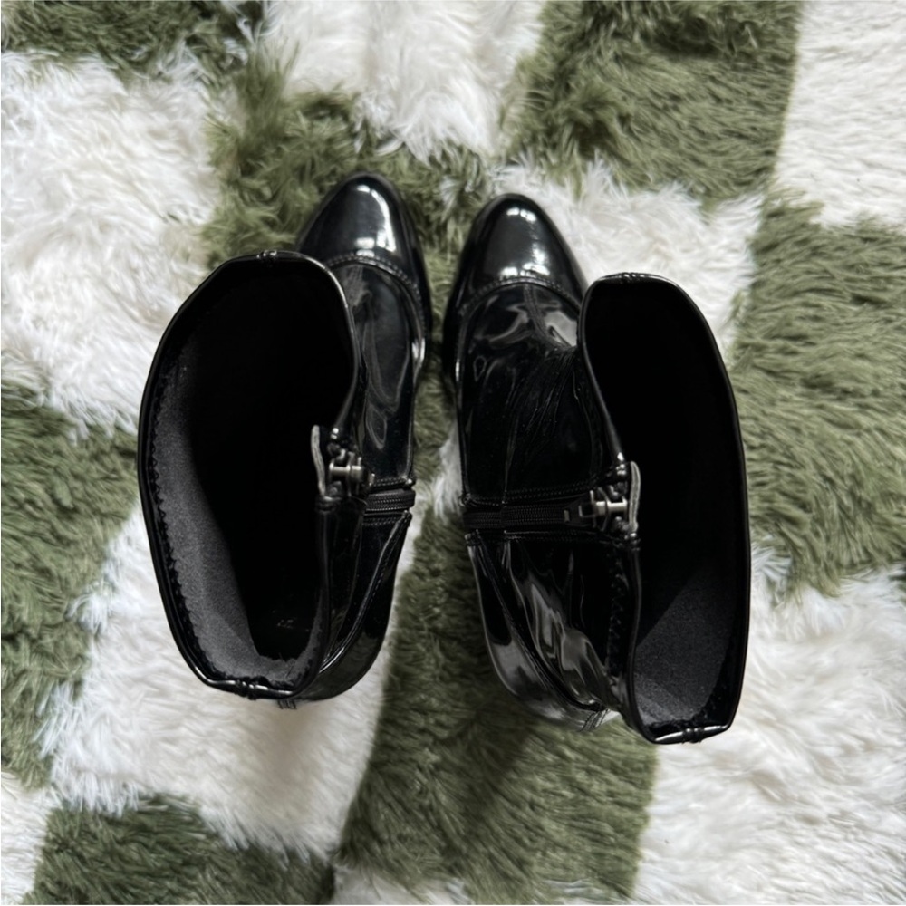 Nasty Gal Patent Booties - Picture 6 of 10